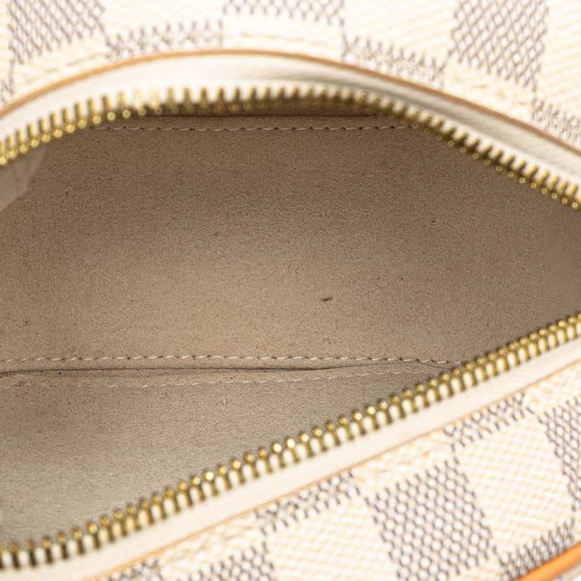 Louis Vuitton Damier Azur Boite Chapeaux Souple PM White Canvas Very good condition - Model View