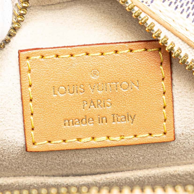 Louis Vuitton Damier Azur Boite Chapeaux Souple PM White Canvas Very good condition - Box View