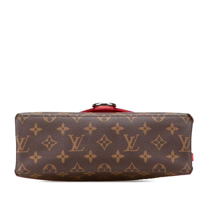 Louis Vuitton Monogram Epi Saint Michel Brown Canvas Good condition - Inside View