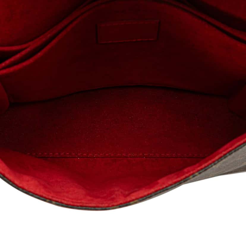 Louis Vuitton Monogram Epi Saint Michel Brown Canvas Good condition - Model View