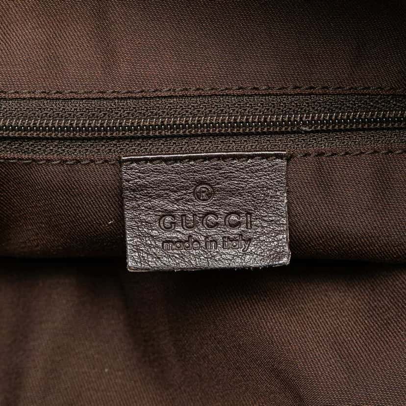 Gucci GG Canvas Abbey D Ring Crossbody Brown Canvas Good condition - Box View