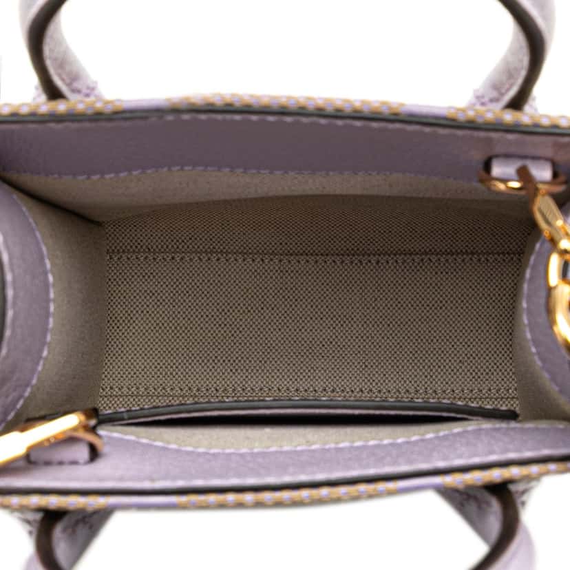 Gucci Mini Jumbo GG Canvas Interlocking G Satchel Brown Canvas Good condition - Model View