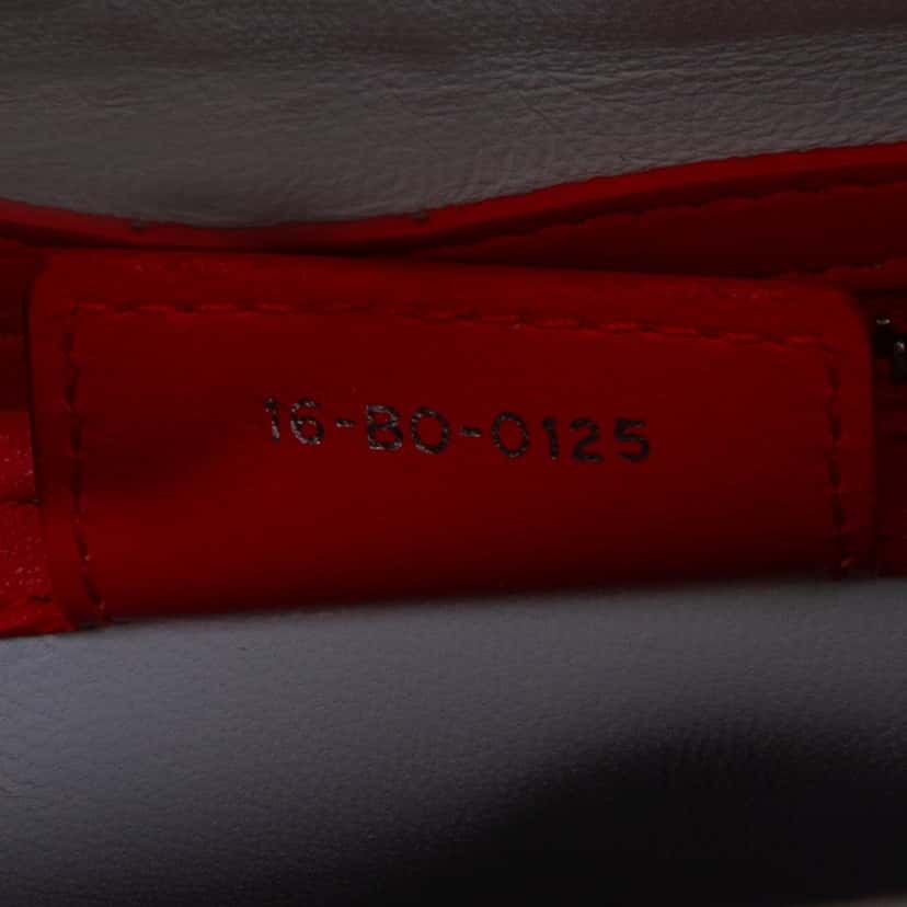 Dior Medium Tricolor Lambskin Cannage Lady Dior Pink Leather Very good condition - Box View
