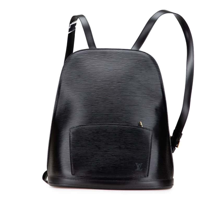 Louis Vuitton Epi Gobelins Black Leather Good condition - Front View