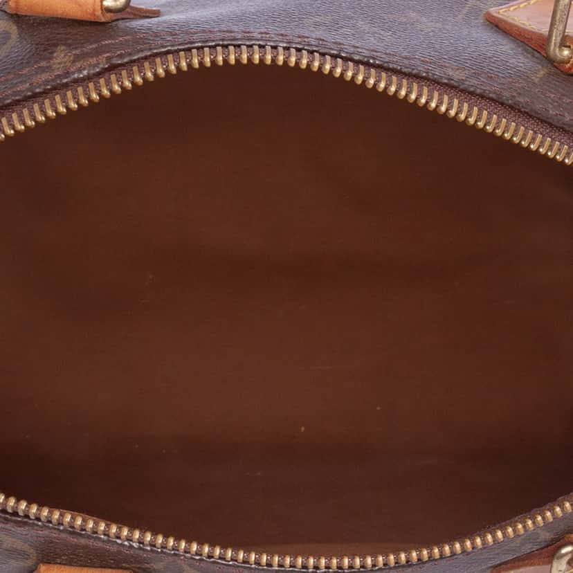 Louis Vuitton Monogram Speedy 30 Brown Canvas Good condition - Model View