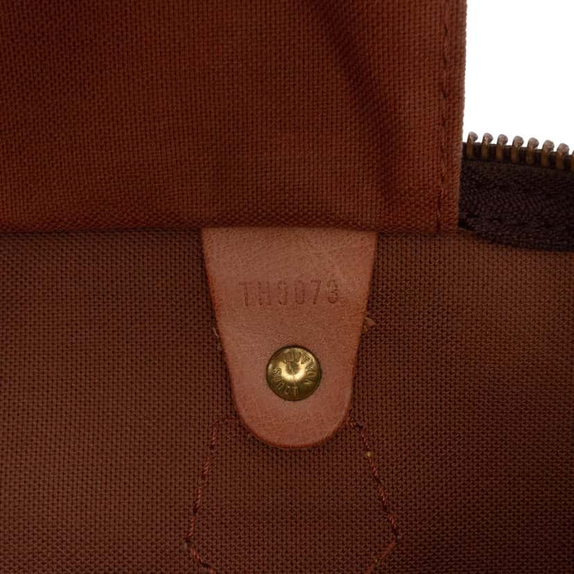 Louis Vuitton Monogram Speedy 30 Brown Canvas Good condition - Box View