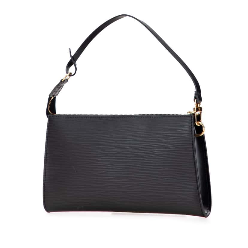 Louis Vuitton Epi Pochette Accessoires Black Leather Good condition - Back View