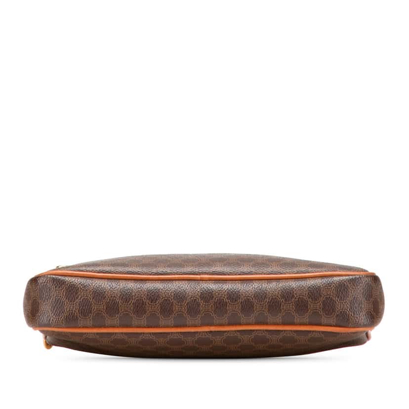 Celine Macadam Coated Canvas Clutch Brown Canvas Good condition - Inside View