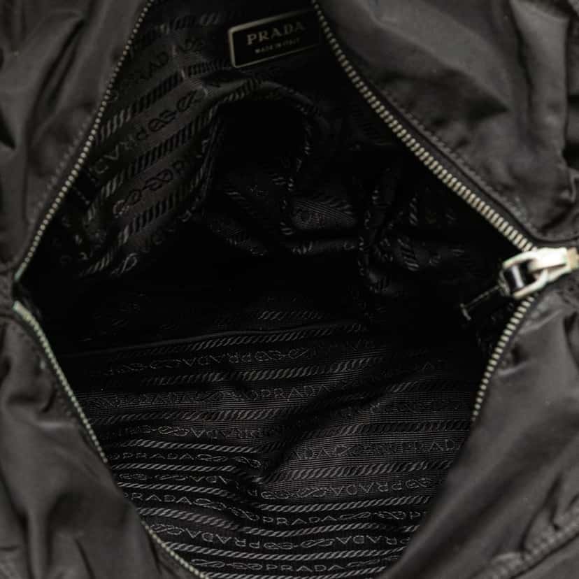 Prada Tessuto Convertible Tote Black Good condition - Model View