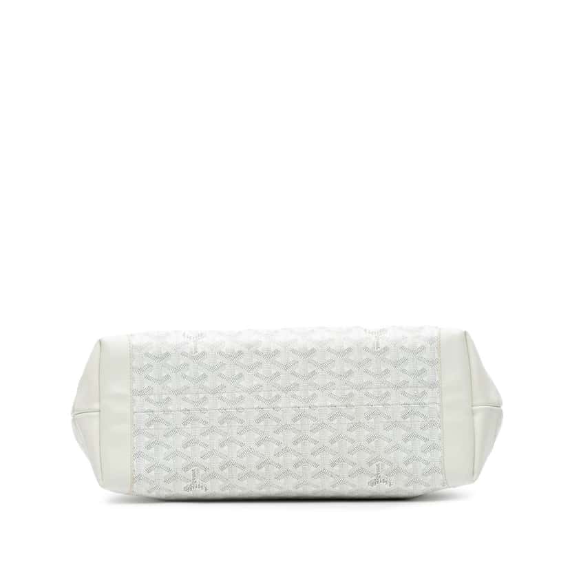 Goyard Goyardine Bellechasse PM White Canvas Good condition - Inside View