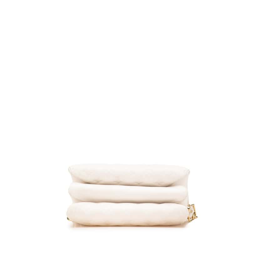 Louis Vuitton Monogram Coussin PM White Leather Very good condition - Inside View