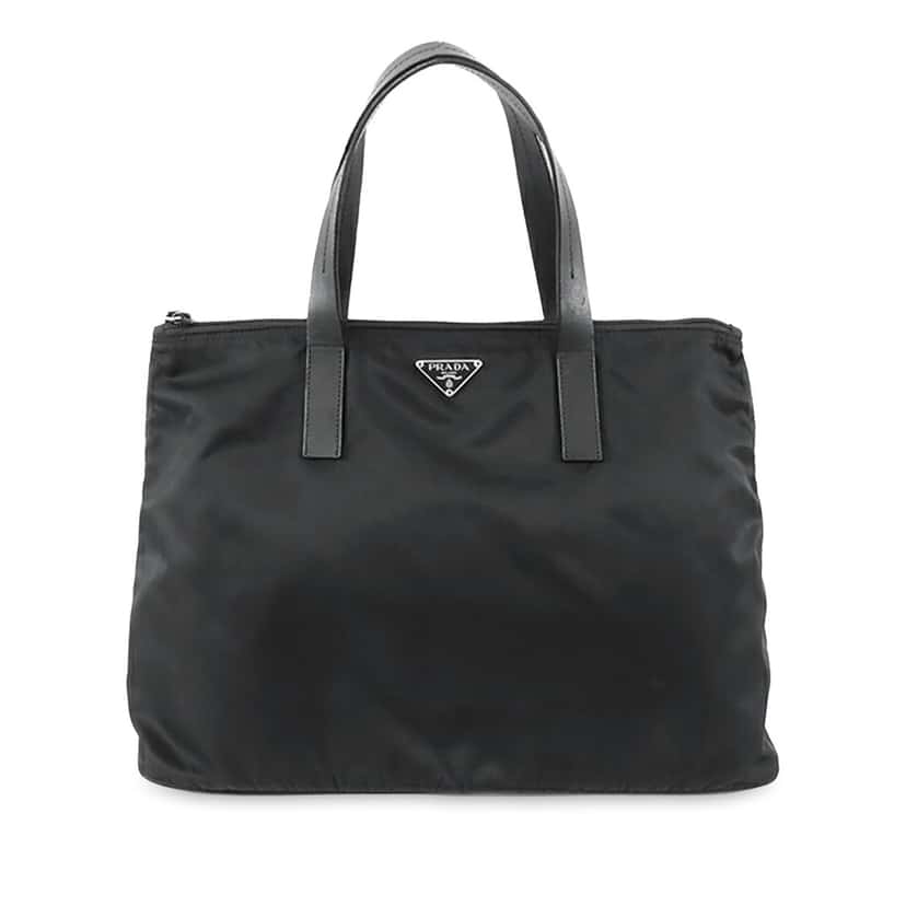 Prada Tessuto Tote Black Good condition - Front View