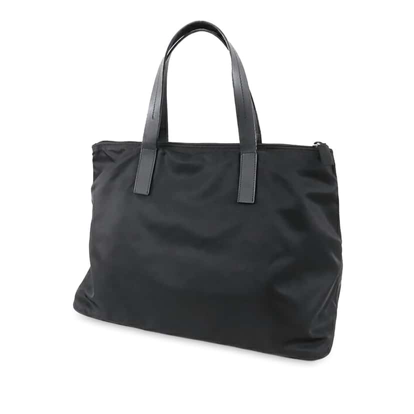 Prada Tessuto Tote Black Good condition - Back View