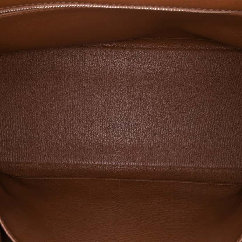 Hermès Togo Kelly II Retourne 35 Brown Leather Good condition - Model View