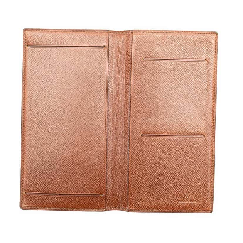 Louis Vuitton Monogram Pocket Agenda Brown Canvas Good condition - Box View