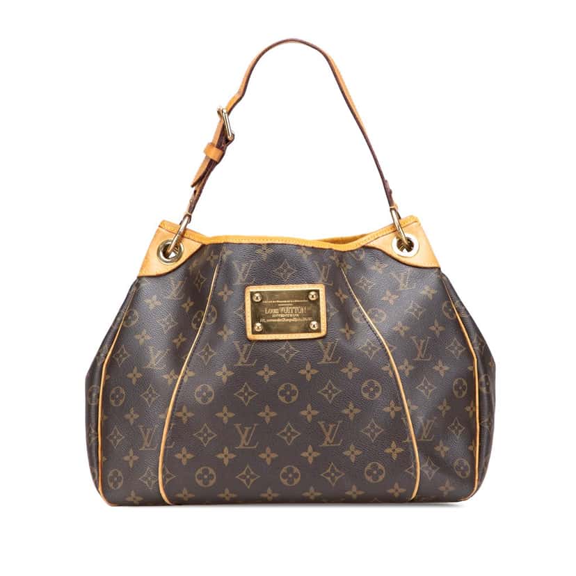 Louis Vuitton Monogram Galliera PM Brown Canvas Fair condition - Front View