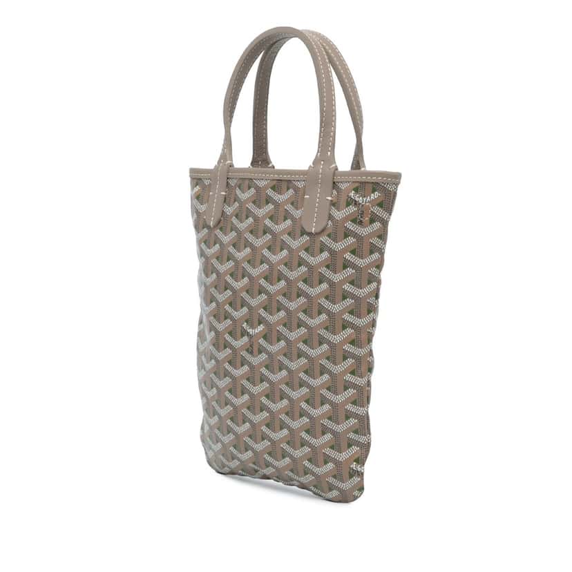 Goyard Goyardine Poitiers Claire Voie Grey Canvas Good condition - Back View