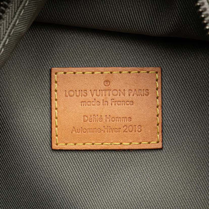 Louis Vuitton Monogram Titanium Backpack PM Grey Canvas Good condition - Box View