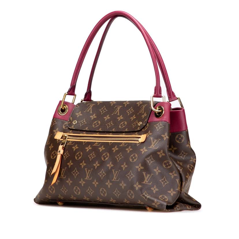 Louis Vuitton Monogram Olympe MM Brown Canvas Good condition - Back View