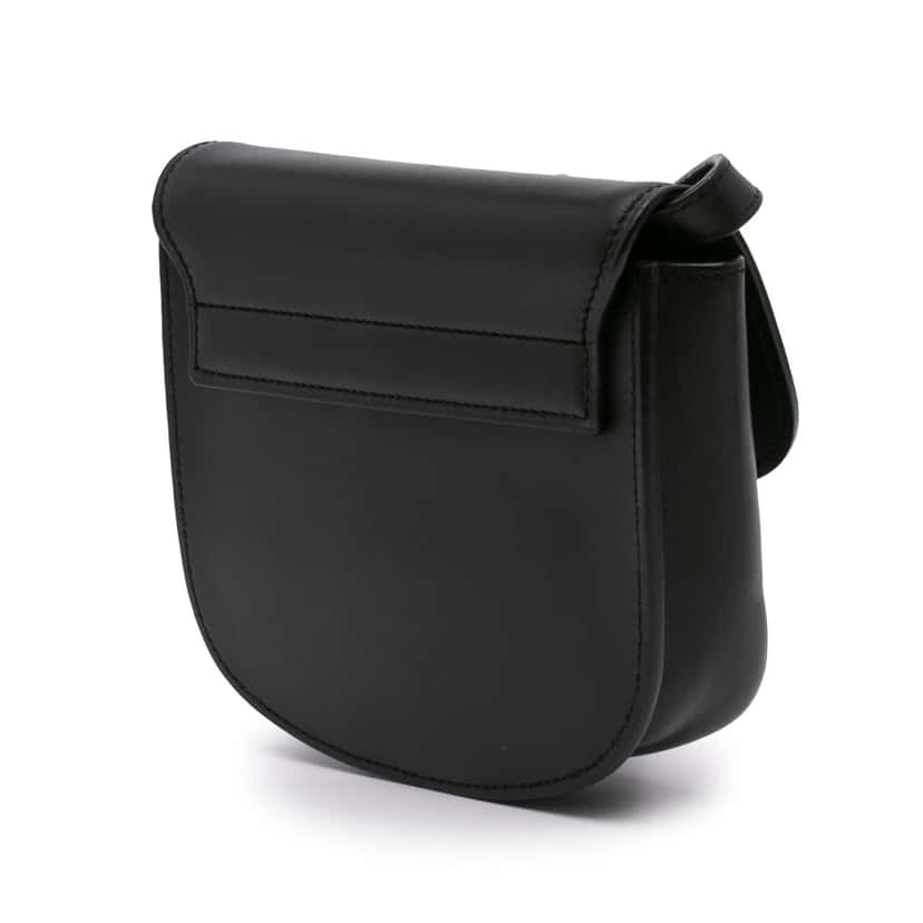 Saint Laurent Small Leather Monogram Kaia Crossbody Black Leather Good condition - Back View