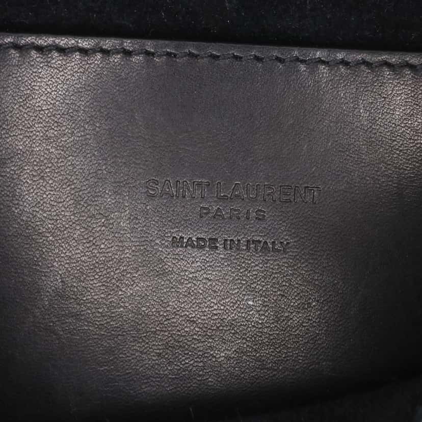 Saint Laurent Small Leather Monogram Kaia Crossbody Black Leather Good condition - Box View
