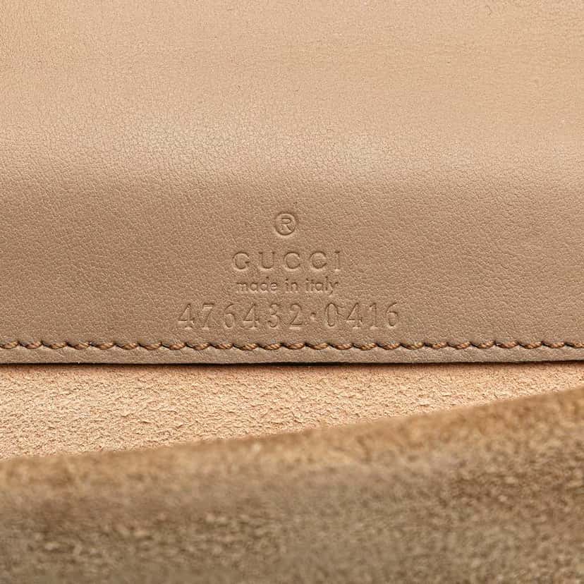 Gucci Mini GG Supreme Dionysus Crossbody Brown Canvas Good condition - Box View