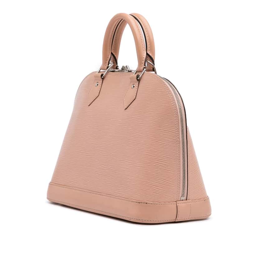 Louis Vuitton Epi Alma PM Pink Leather Good condition - Back View