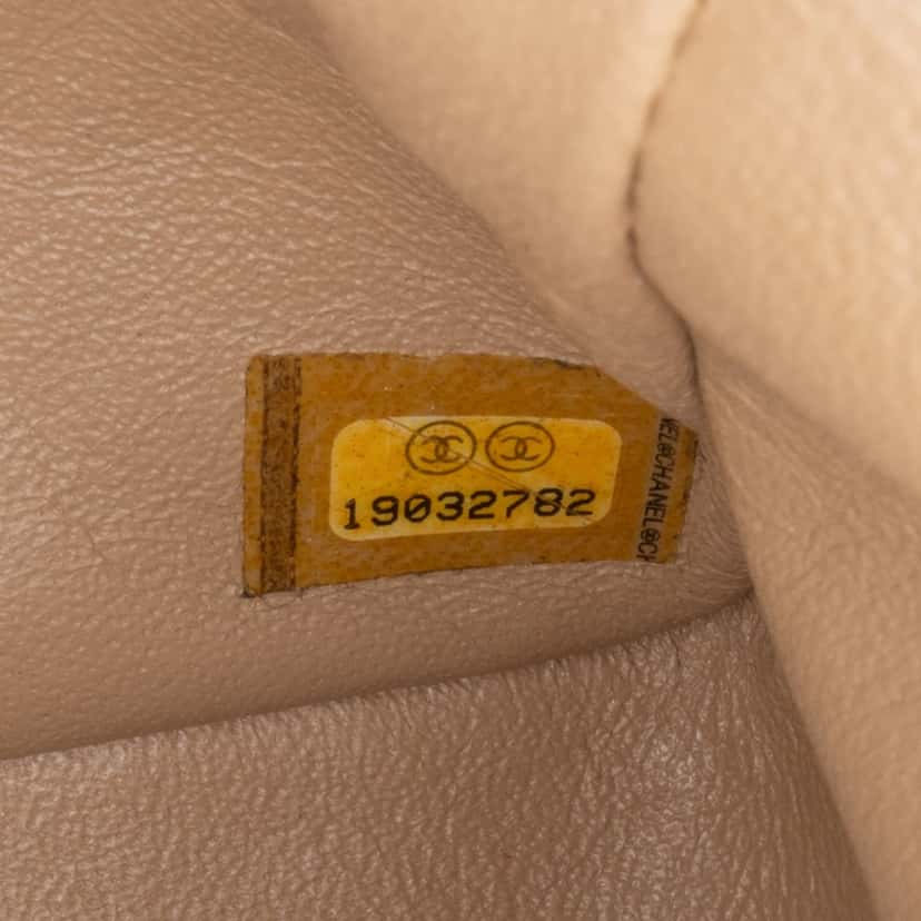 Chanel Mini Rectangular Classic Patent Single Flap Yellow Leather Good condition - Box View