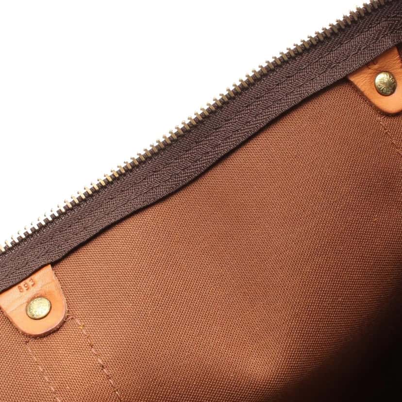 Louis Vuitton Monogram Keepall Bandouliere 60 Brown Canvas Good condition - Box View
