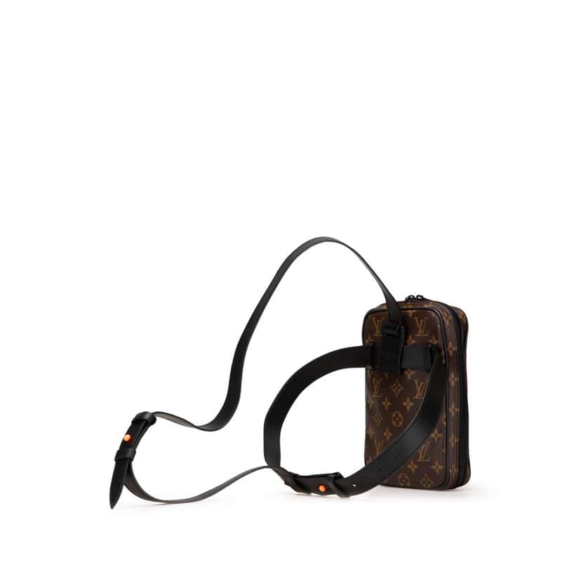 Louis Vuitton Monogram Solar Ray Utility Side Bag Brown Canvas Good condition - Back View
