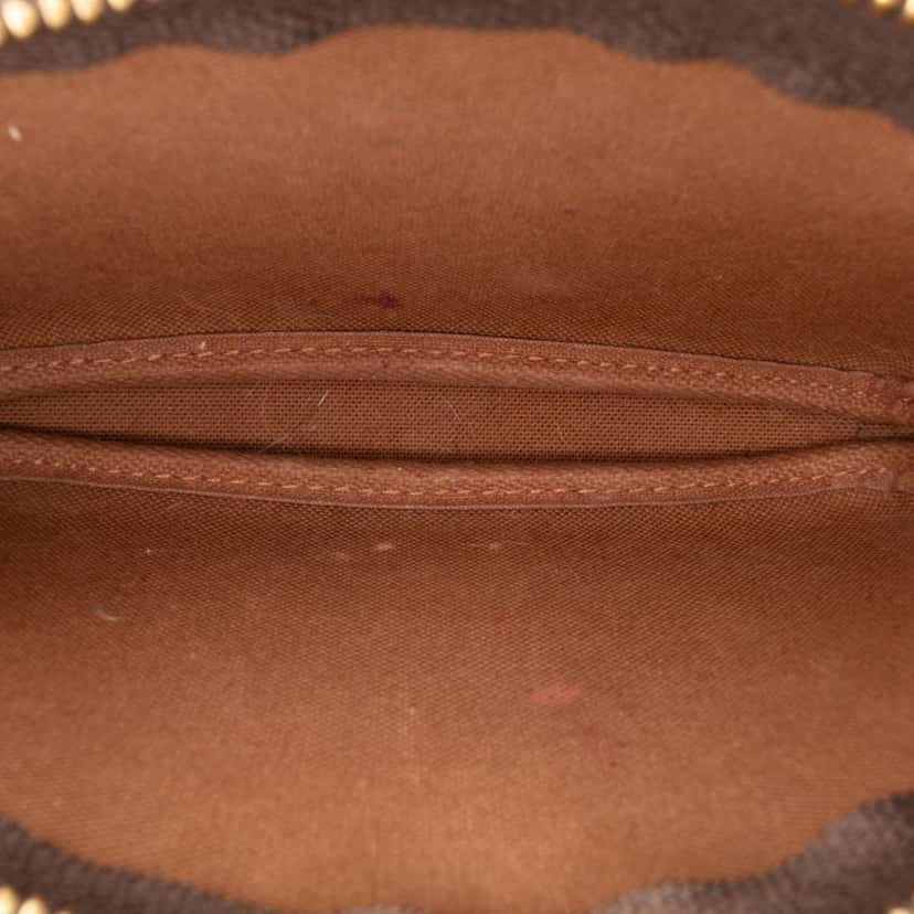 Louis Vuitton Monogram Mini Pochette Accessoires Brown Canvas Good condition - Model View
