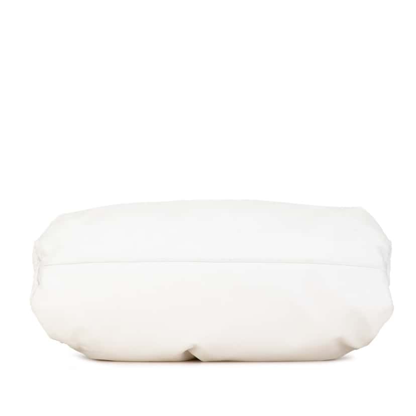 Bottega Veneta Lambskin The Shoulder Pouch White Leather Very good condition - Model View