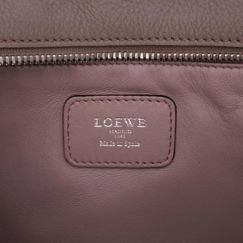 Loewe Tricolor Leather Amazona 28 Pink Leather Fair condition - Box View