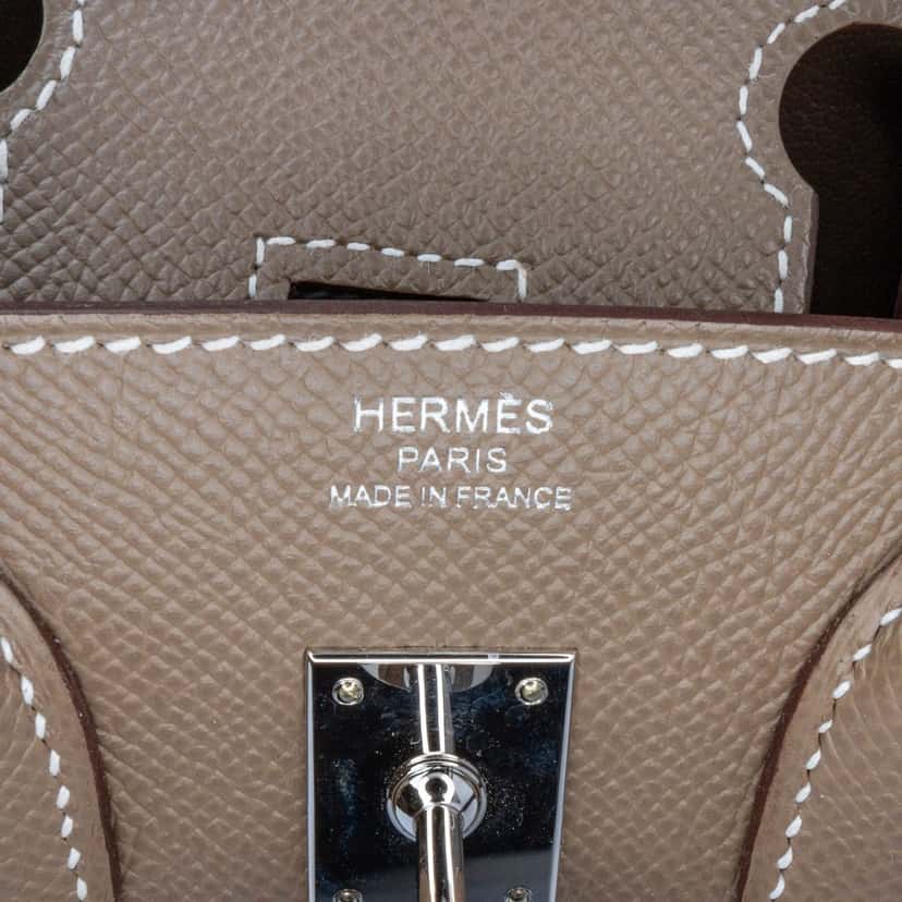 Hermès Epsom Birkin Sellier 25 Brown Leather Good condition - Box View