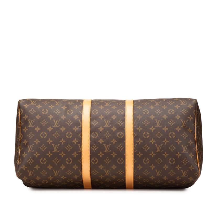 Louis Vuitton Monogram Keepall 55 Brown Canvas Good condition - Inside View