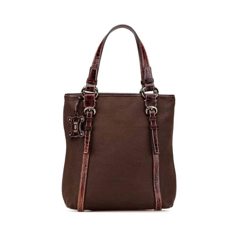 Celine Canvas Tote Brown Canvas Good condition - Front View