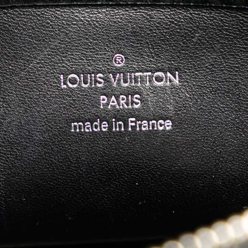 Louis Vuitton Monogram Fascination Lockit Frame BB Black Leather Good condition - Box View