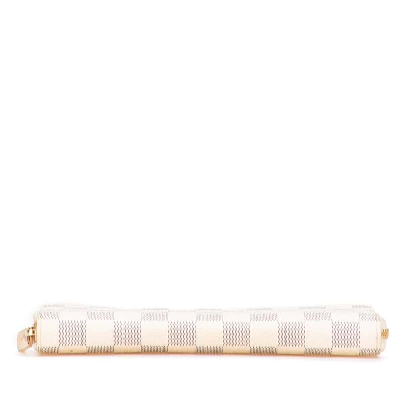 Louis Vuitton Damier Azur Zippy Long Wallet White Canvas Good condition - Inside View