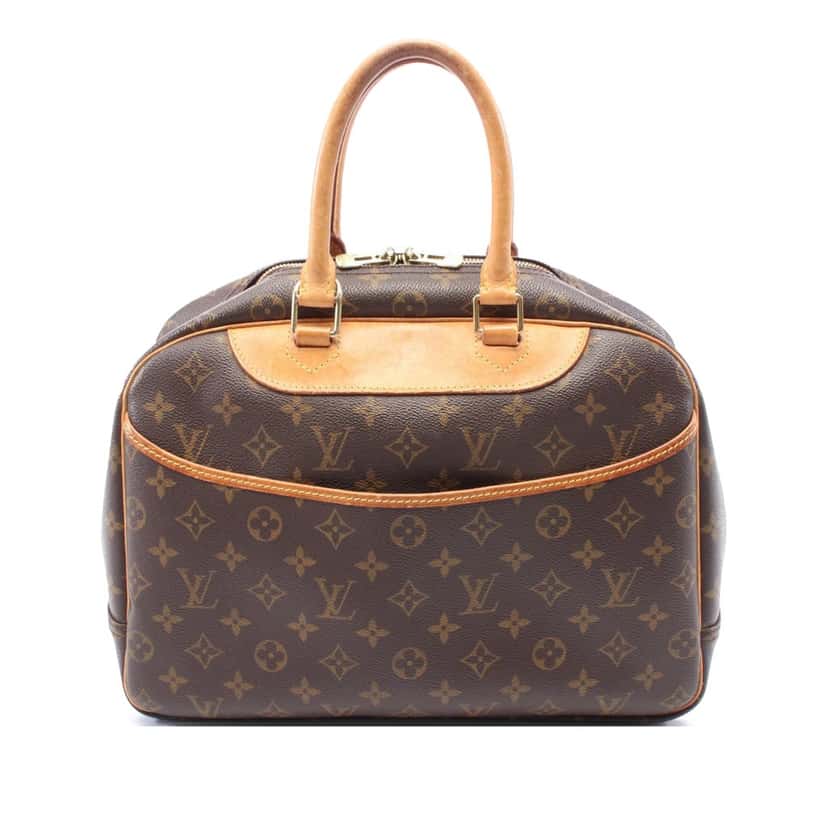 Louis Vuitton Monogram Deauville Brown Canvas Good condition - Front View