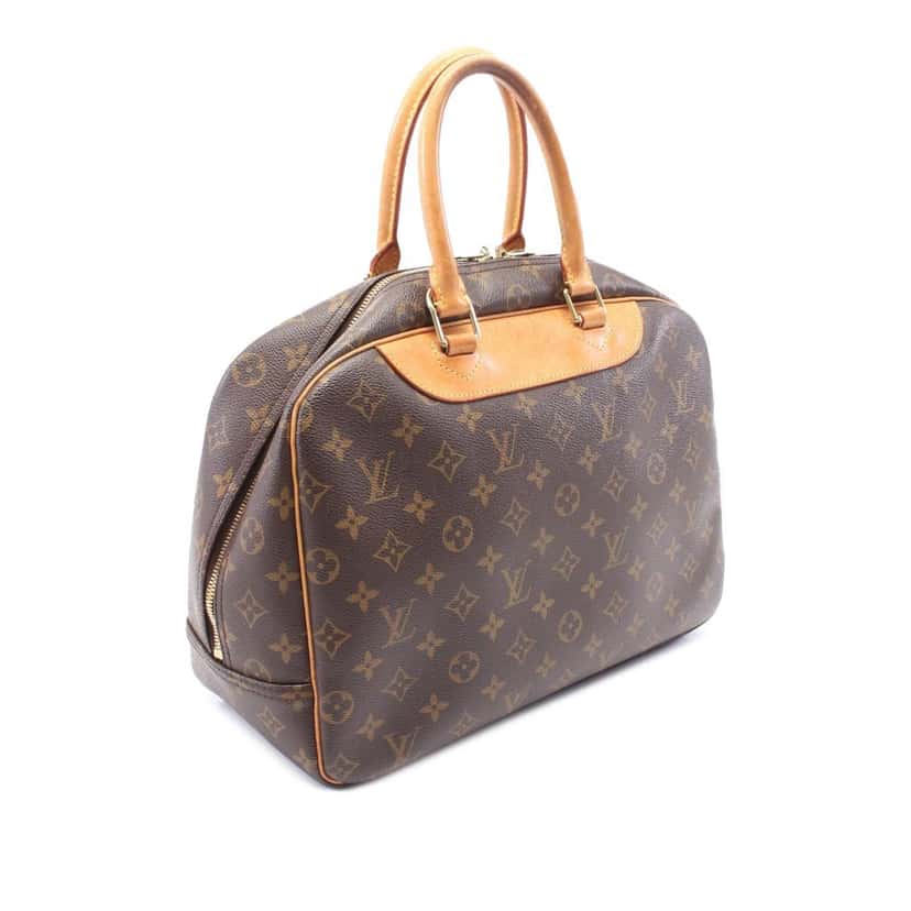 Louis Vuitton Monogram Deauville Brown Canvas Good condition - Back View