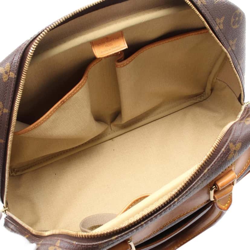 Louis Vuitton Monogram Deauville Brown Canvas Good condition - Inside View
