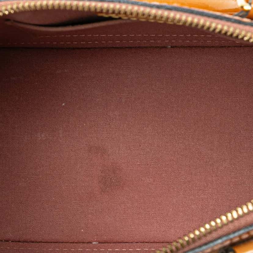 Louis Vuitton Monogram Vernis Alma BB Brown Leather Good condition - Model View