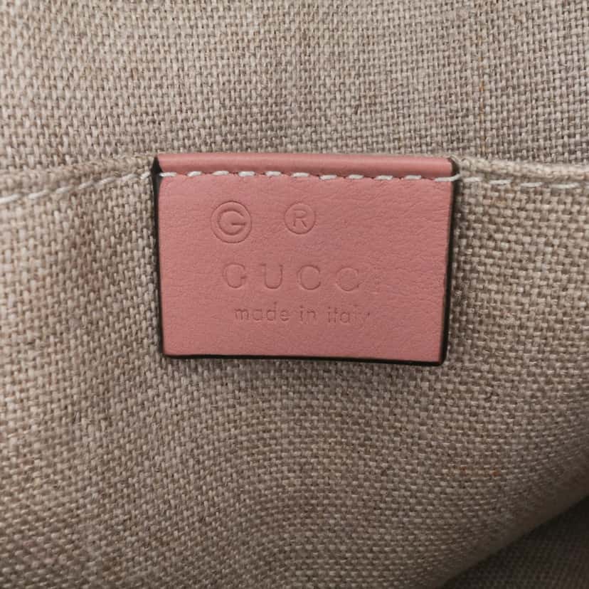 Gucci Mini Microguccissima Dome Satchel Pink Leather Good condition - Box View