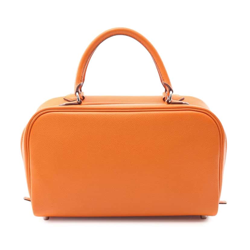 Hermès Epsom Sac En Vie 26 Orange Leather Good condition - Front View