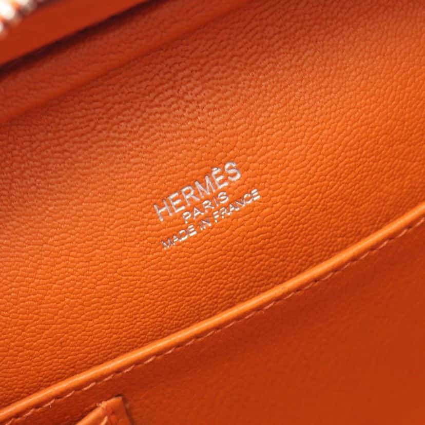 Hermès Epsom Sac En Vie 26 Orange Leather Good condition - Model View