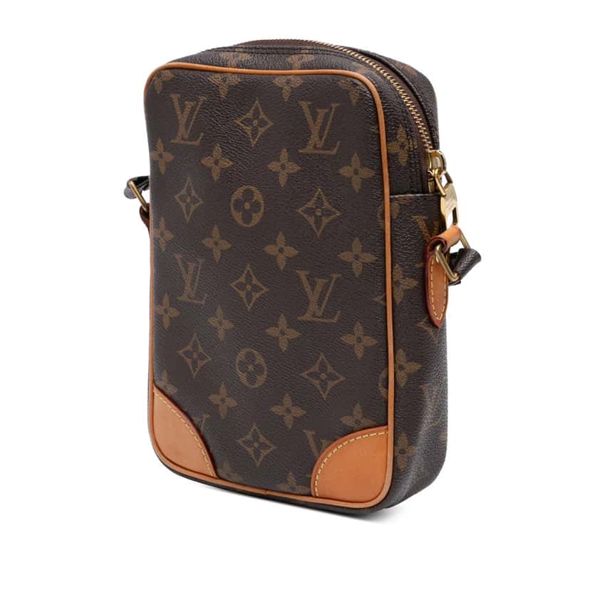 Louis Vuitton Monogram Danube Brown Canvas Good condition - Back View