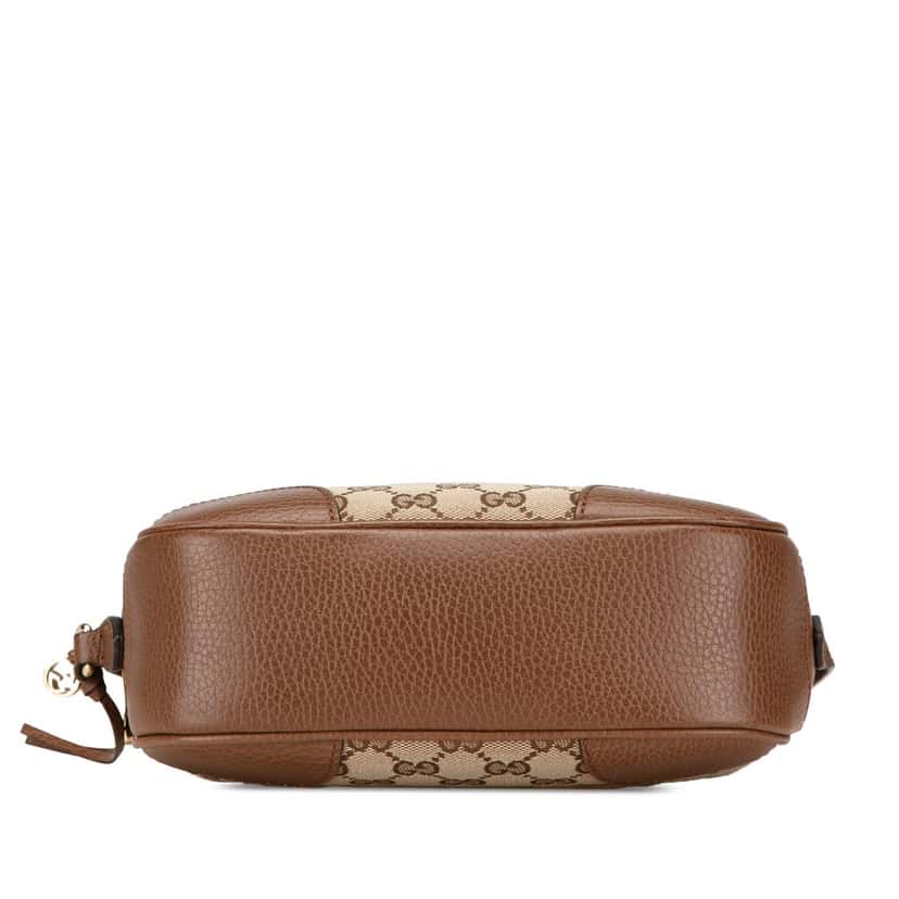 Gucci GG Canvas Bree Crossbody Brown Canvas Good condition - Inside View