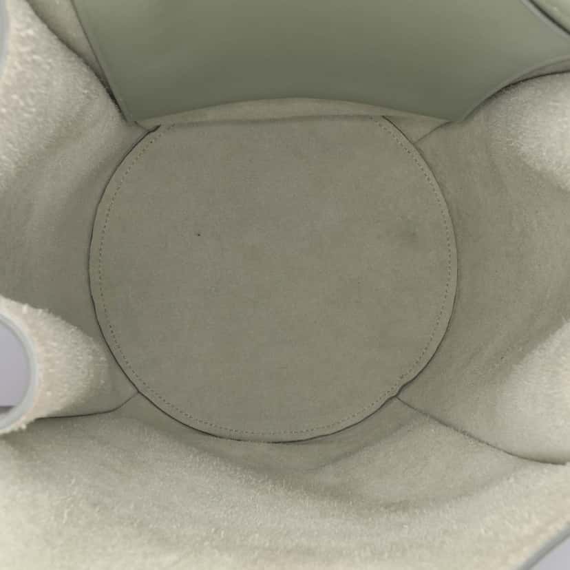 Celine Leather Big Bag Bucket Crossbody Green Leather Good condition - Model View