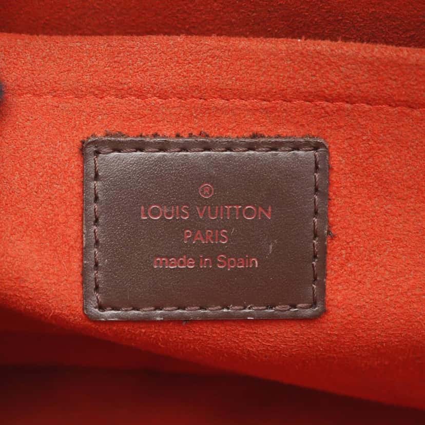 Louis Vuitton Damier Ebene Mini Sarria Brown Canvas Good condition - Model View