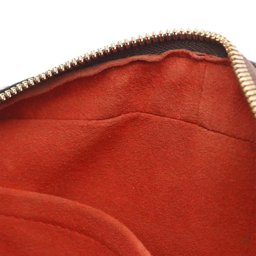 Louis Vuitton Damier Ebene Mini Sarria Brown Canvas Good condition - Box View